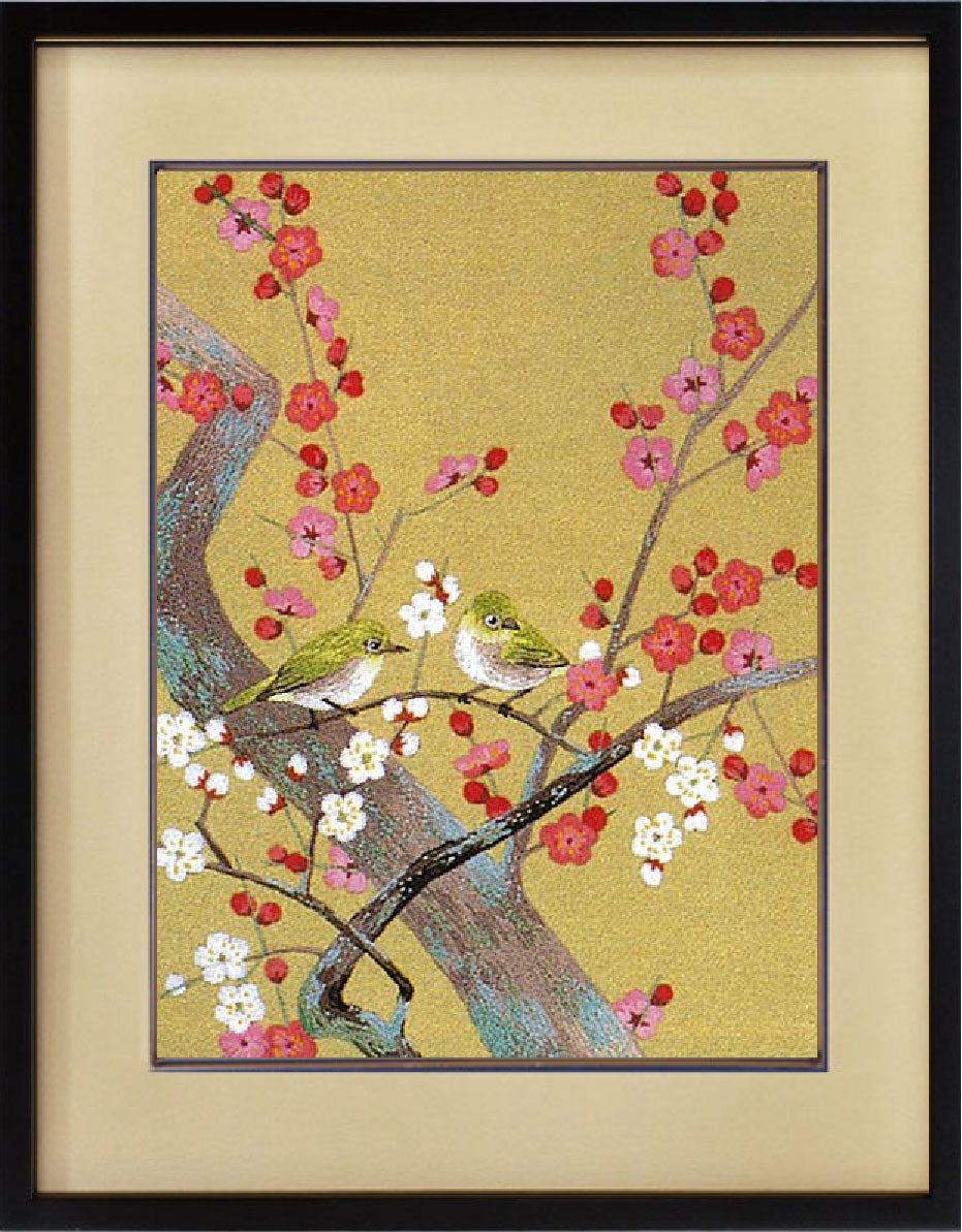 No.158 Red and White Plum Blossoms