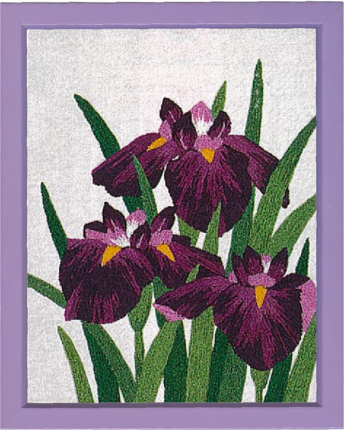 No.712 Iris (with frame)