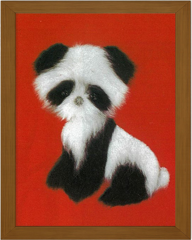 No.756 Panda Set with Frame
