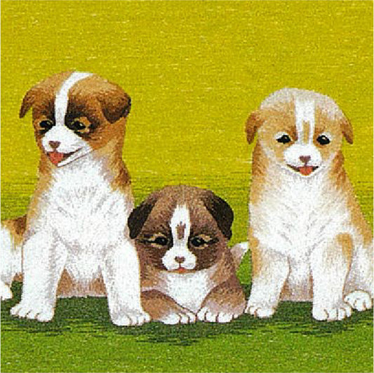 No.105 Three Puppies