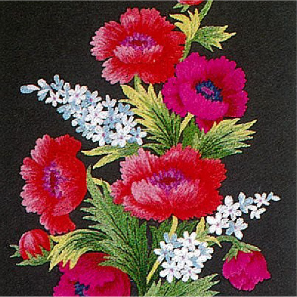 No.183 Poppy Bouquet