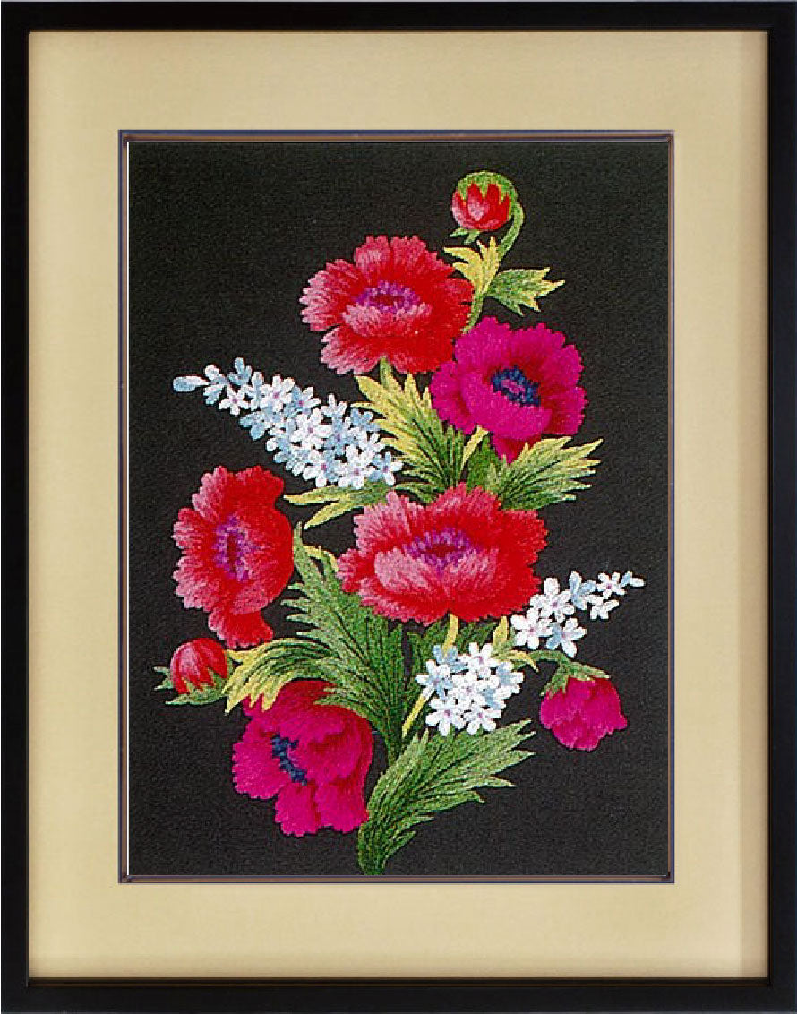 No.183 Poppy Bouquet
