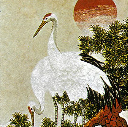 No.235 Sunrise Crane