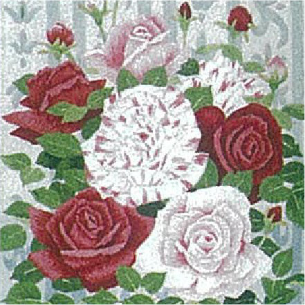 No28 バラの花瓶（3号）