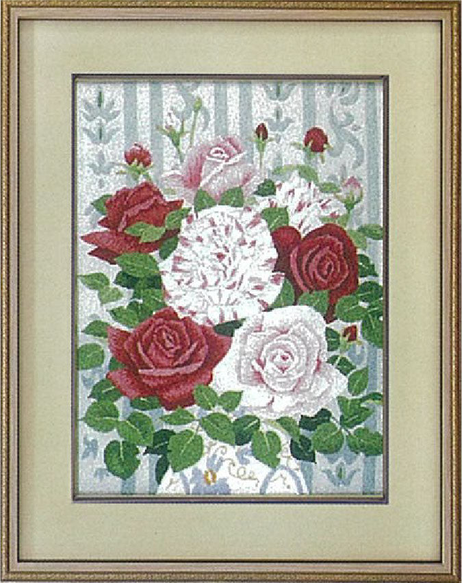 No28 バラの花瓶（3号）