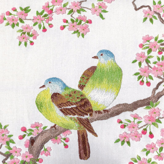 No.301 青鳩と桜