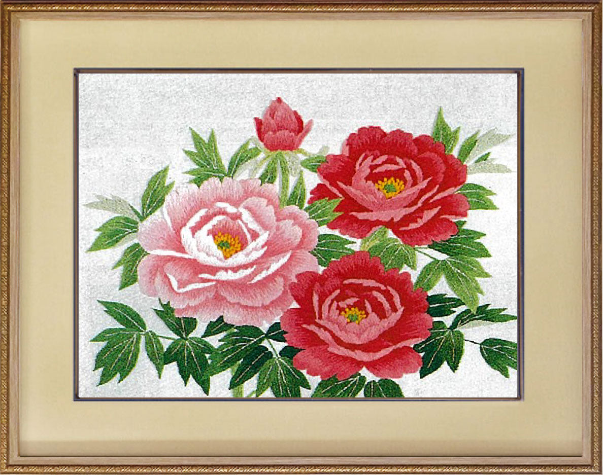 No.473 Three Peonies