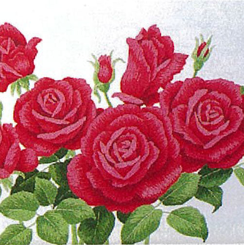 No54 紅いばらの花