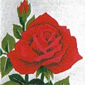 No631 バラ 額付きセット