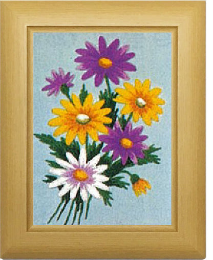 No.633 Daisies Set with Frame
