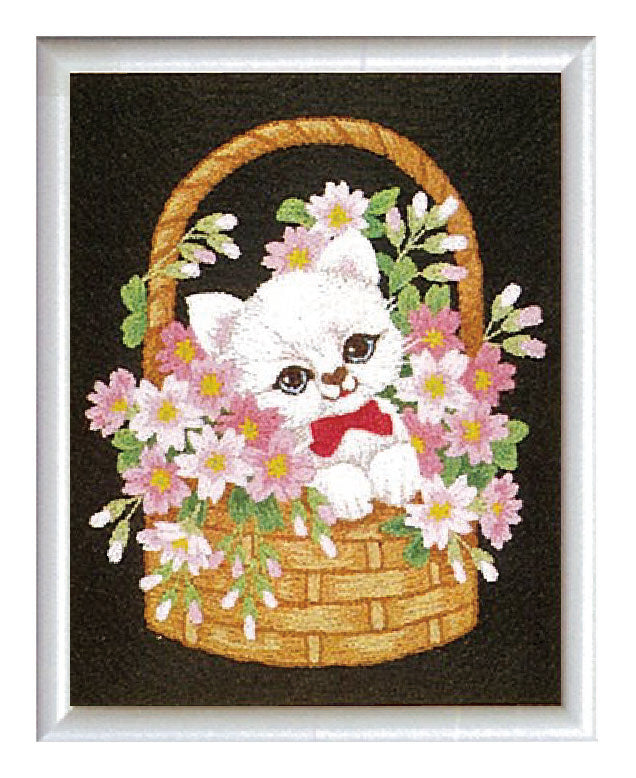 No703 子ねこちゃん 額付きセット
