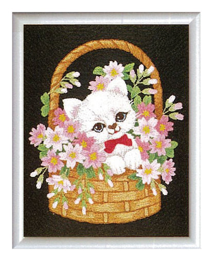 No703 子ねこちゃん 額付きセット