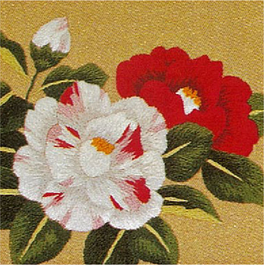 No721 つばき 額付きセット