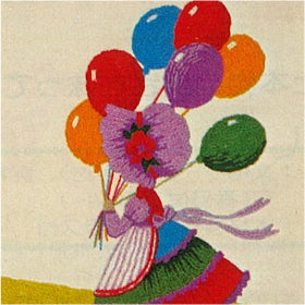 No.758 Little Bird  Set with Frame(Size#1）
