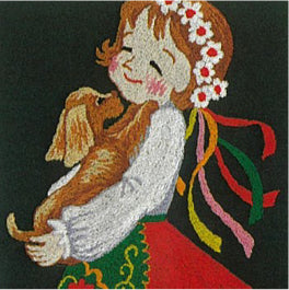 No.758 Little Bird  Set with Frame(Size#1）