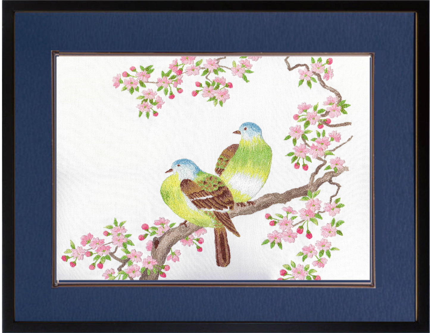 No.301 青鳩と桜